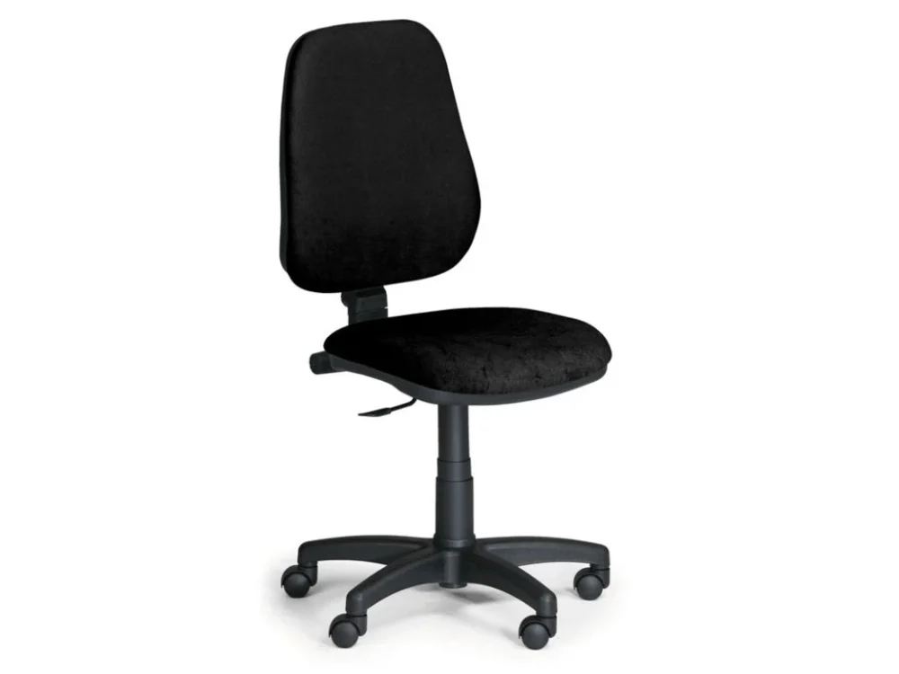 Tovární Cena Kancelářská židle COMFORT PK, bez područek, černá