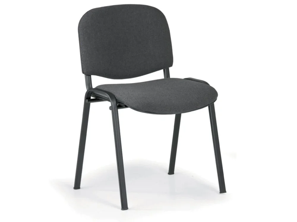 Cenový Hit Konferenční židle VIVA, černé nohy, šedá