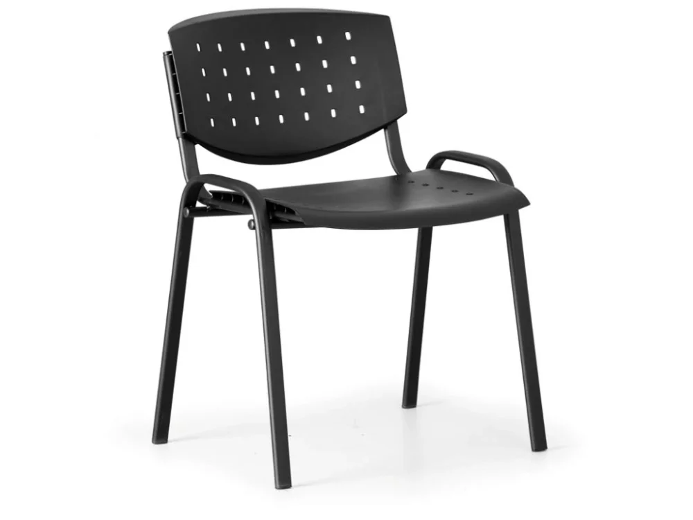 Must-Have Jednací židle TONY, černá, konstrukce černá