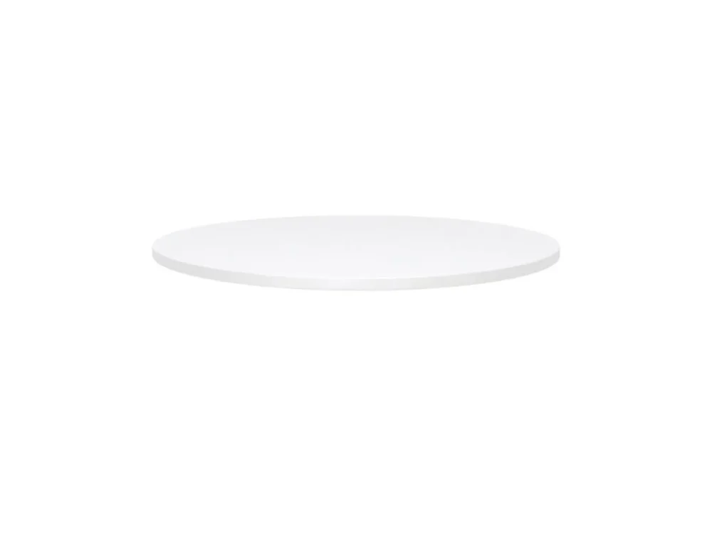 Stolová deska, kruh 800 mm, bílá Bezpečná Platba