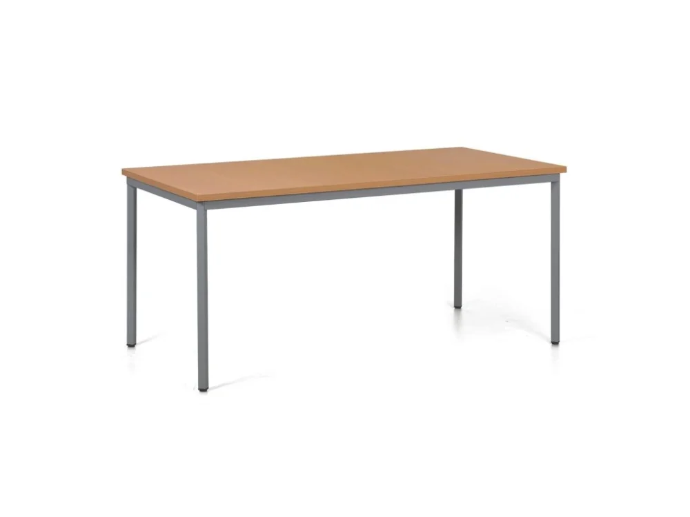 Nakupujte Hned Jídelní stůl TRIVIA, 160x80 cm, tmavě šedá podnož, buk