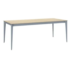 Akce Jednací kancelářský stůl PRIMO ACTION, 200x90 cm, šedostříbrná podnož, dub přírodní