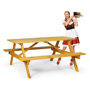Akce Piknik set - 2x zahradní lavice, 1x zahradní stůl