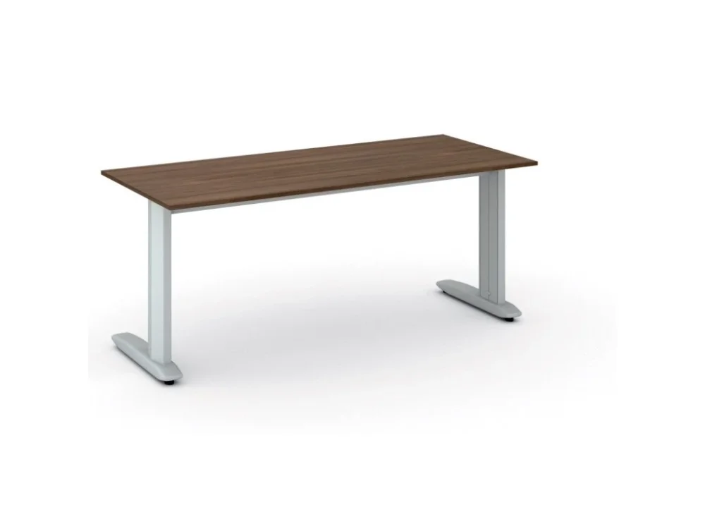 Kancelářský psací stůl PRIMO FLEXIBLE, 180x80 cm, ořech Bezpečná Platba