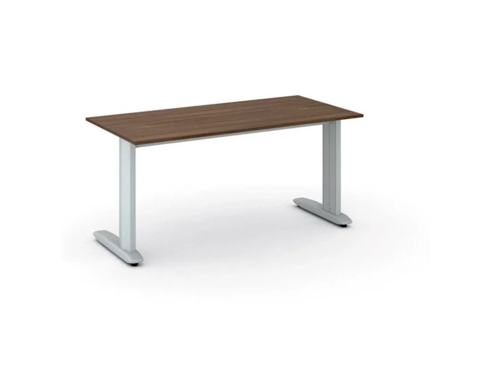 Kancelářský psací stůl PRIMO FLEXIBLE, 160x80 cm, ořech Poslední Šance