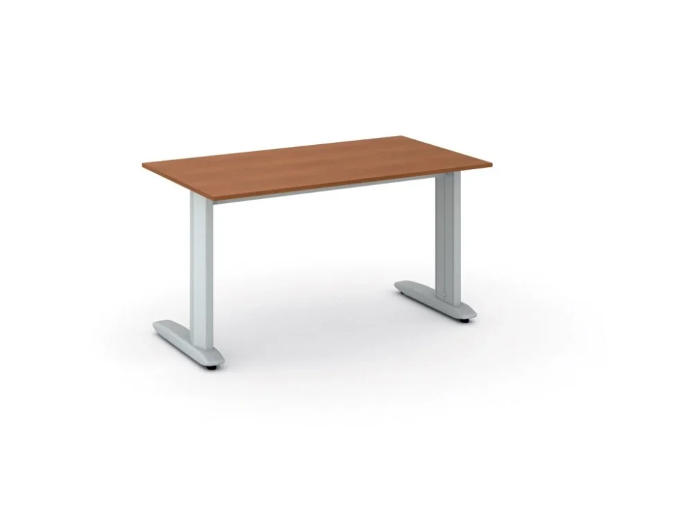 Kancelářský psací stůl PRIMO FLEXIBLE, 140x80 cm, třešeň Poslední Šance