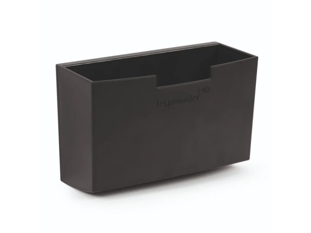 Magnetický plastový držák na příslušenství k tabuli, 153 x 69 x 98 mm, černý Kup Teď