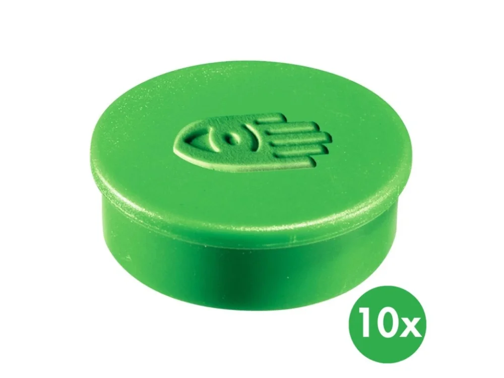 Must-Have Supermagnety 35 mm, 10 ks, zelené