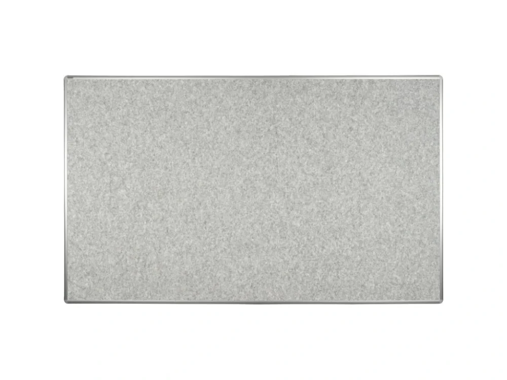 Textilní nástěnka ekoTAB v hliníkovém rámu, 2000 x 1200 mm, šedá Odeslání Ihned