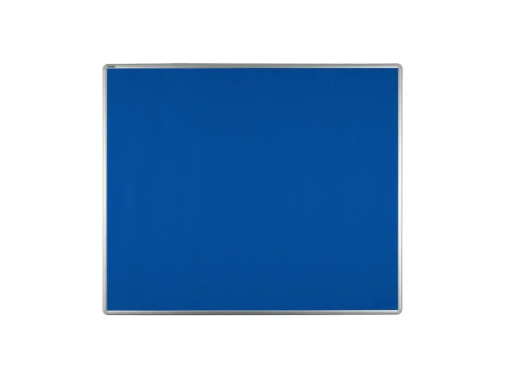 Akční Nabídka Textilní nástěnka ekoTAB v hliníkovém rámu, 1200 x 900 mm, modrá