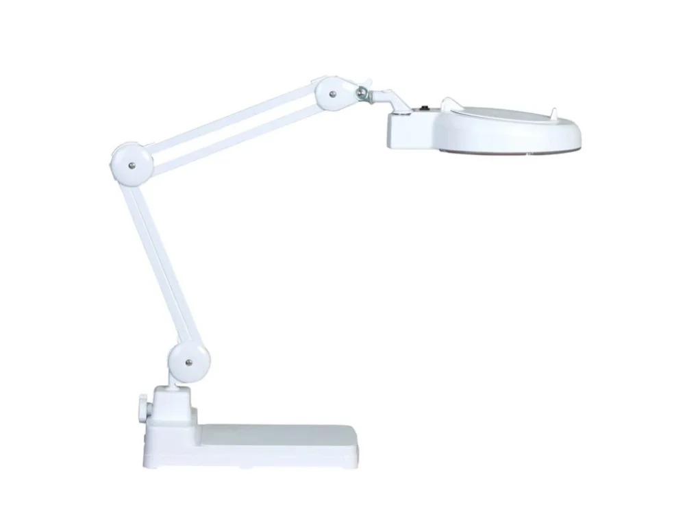 Poslední Šance Stolní LED lampa se zvětšovací lupou na podstavci