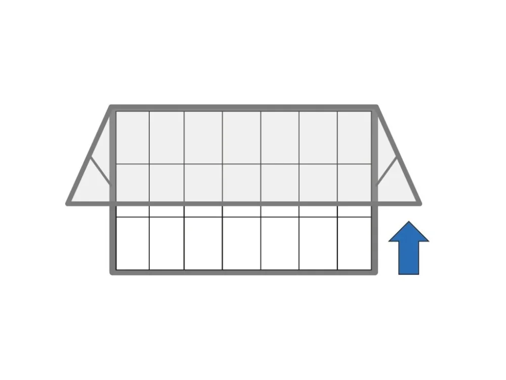 Venkovní vitrína magnetická, s výklopnými dveřmi, 1600 x 1000 mm Cenový Hit