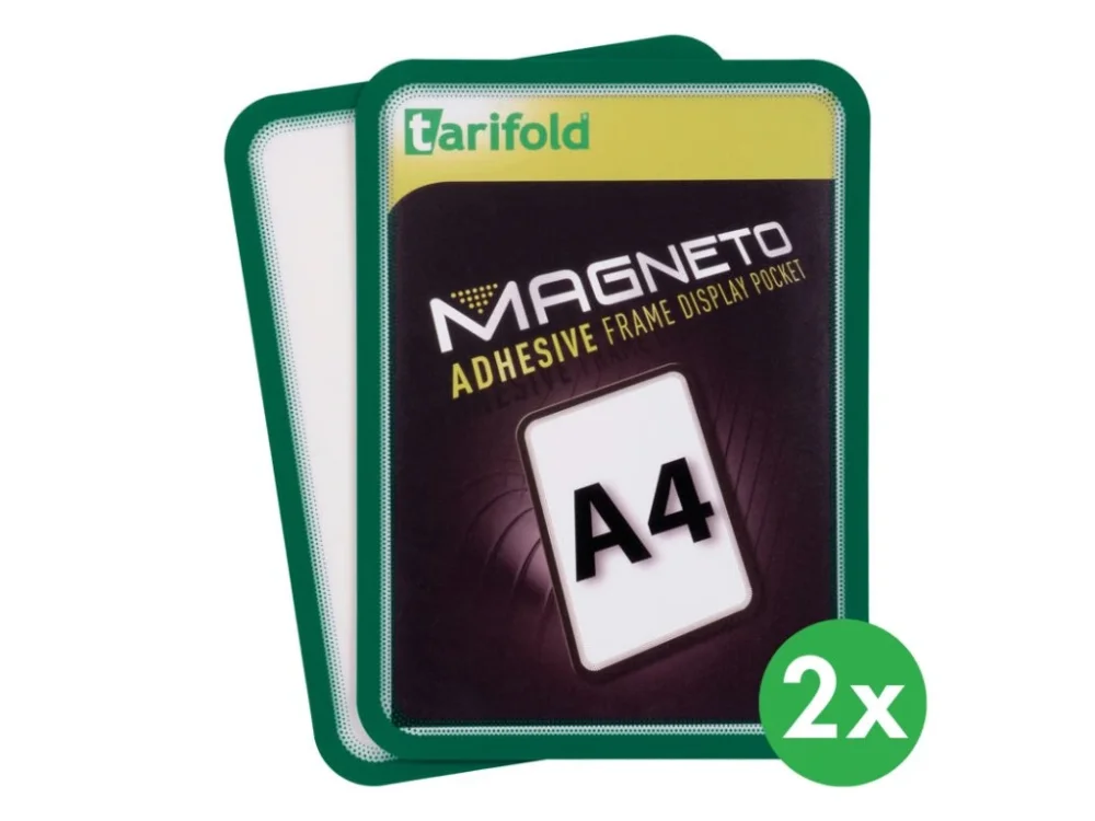 Magnetická kapsa A4, 2ks, zelená Časově Omezené
