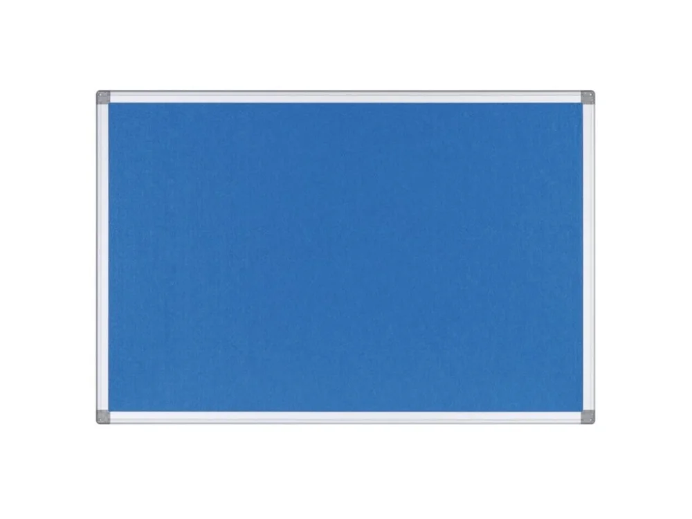 Textilní nástěnka, modrá, 900 x 600 mm Top Prodej