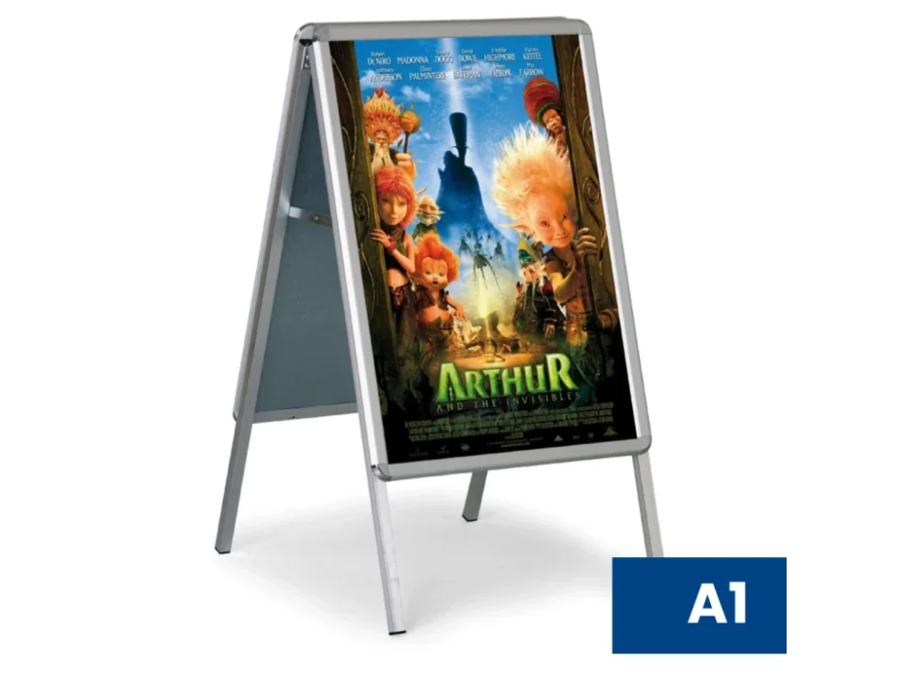 Akční Nabídka Reklamní stojan áčko, kulaté rohy, A1
