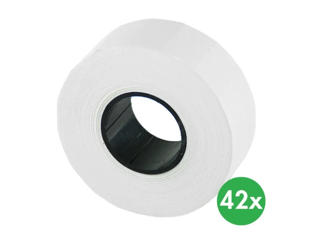 Levný Etikety - 22 x 12 mm, 42 ks, bílá