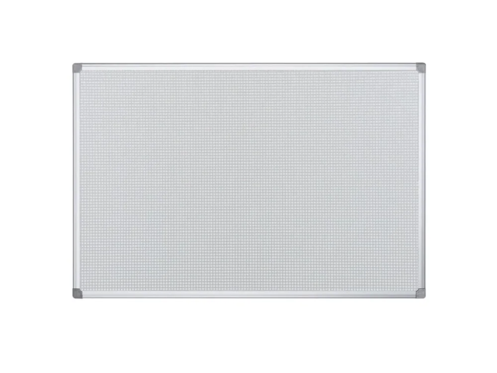 Novinka Textilní, magnetická nástěnka s kovovou mřížkou, 900 x 600 mm