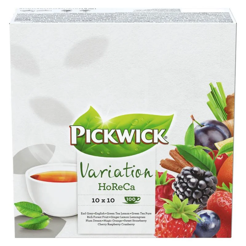 Vysoce Kvalitní Variace čajů Pickwick -10 příchutí x 10 ks