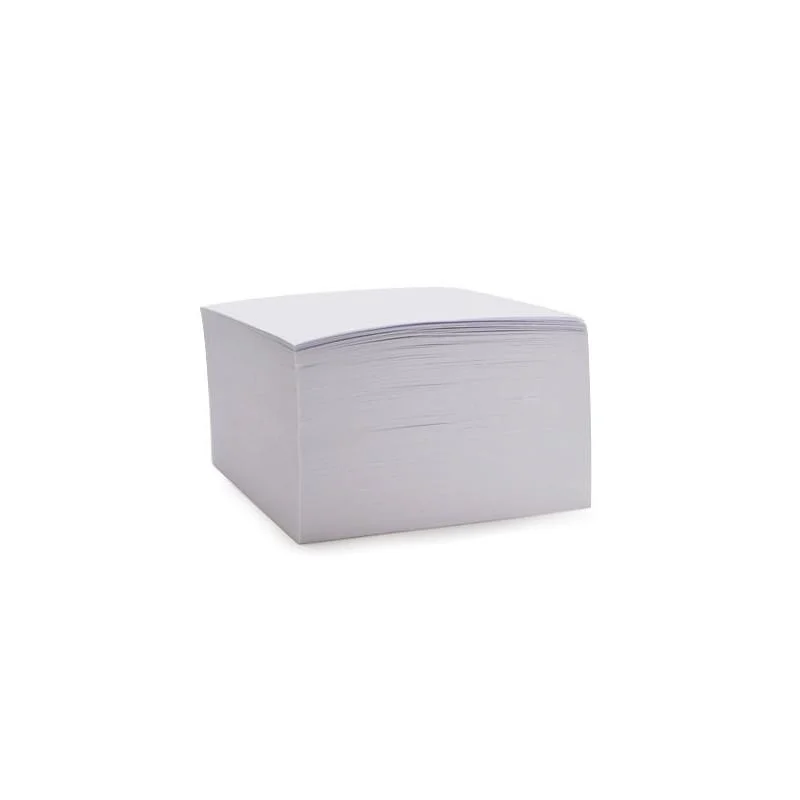 Záznamní kostky bílé-9 cm x 9 cm x 4,5 cm / lepená vazba Horká Nabídka