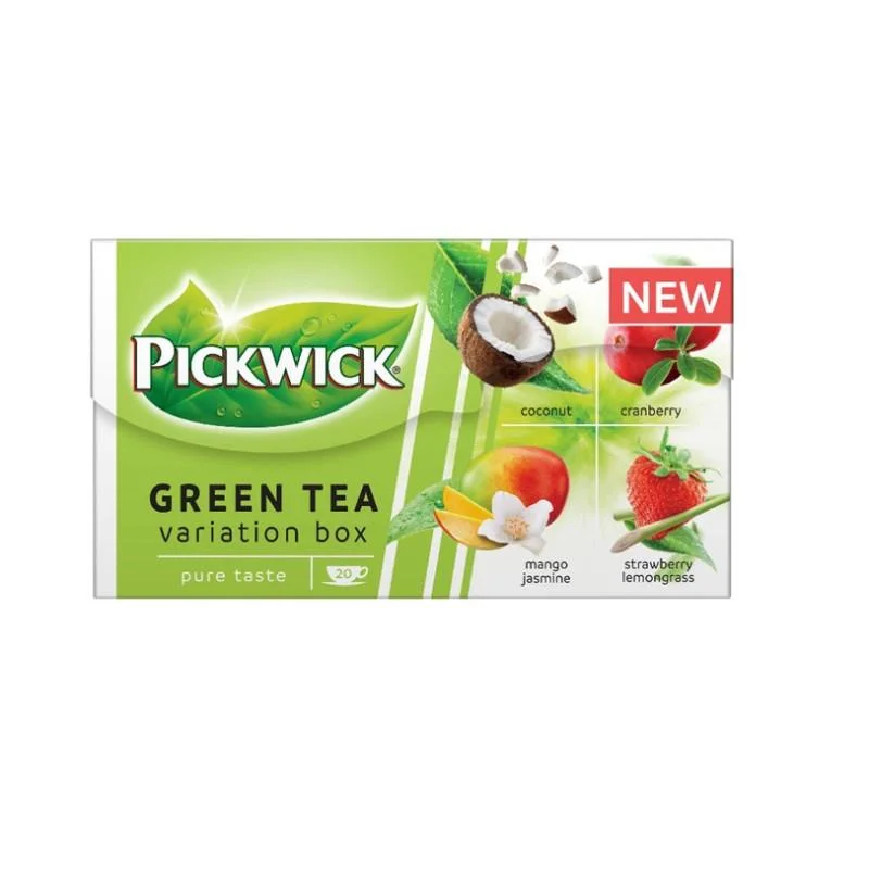 Čaj Pickwick zelený-zelené variace s ovocem Tovární Cena