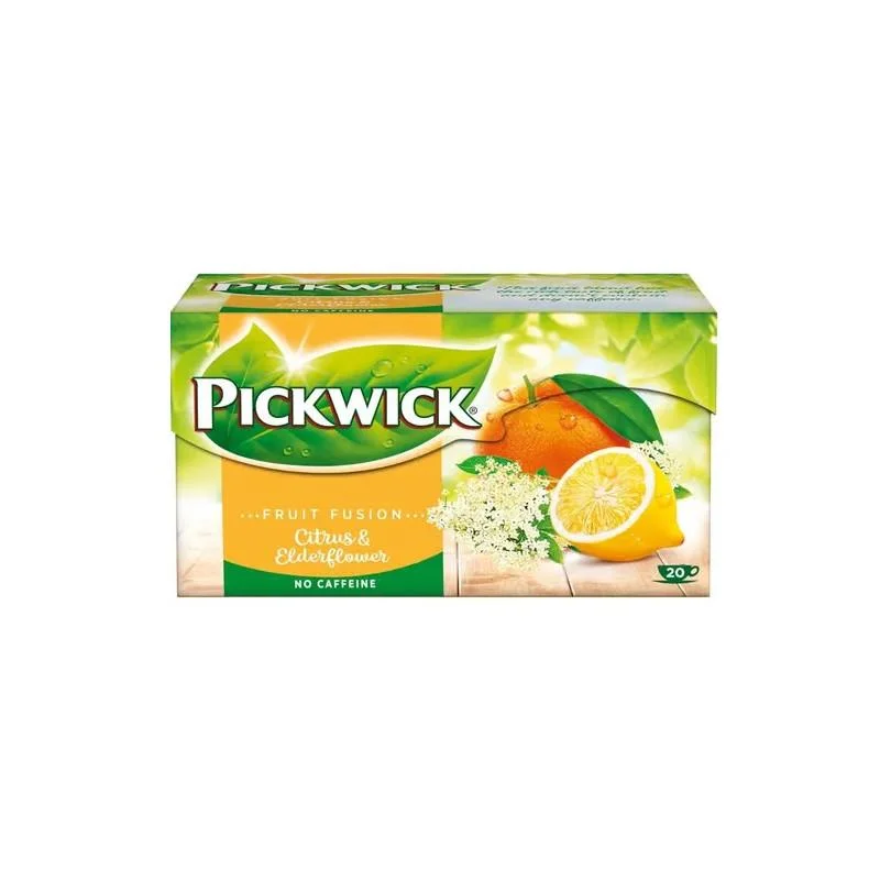 Čaj Pickwick ovocný-citrusy s bezovým květem Finální Výprodej