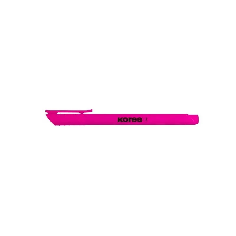 Zvýrazňovač Kores High liner -růžová Oblíbený