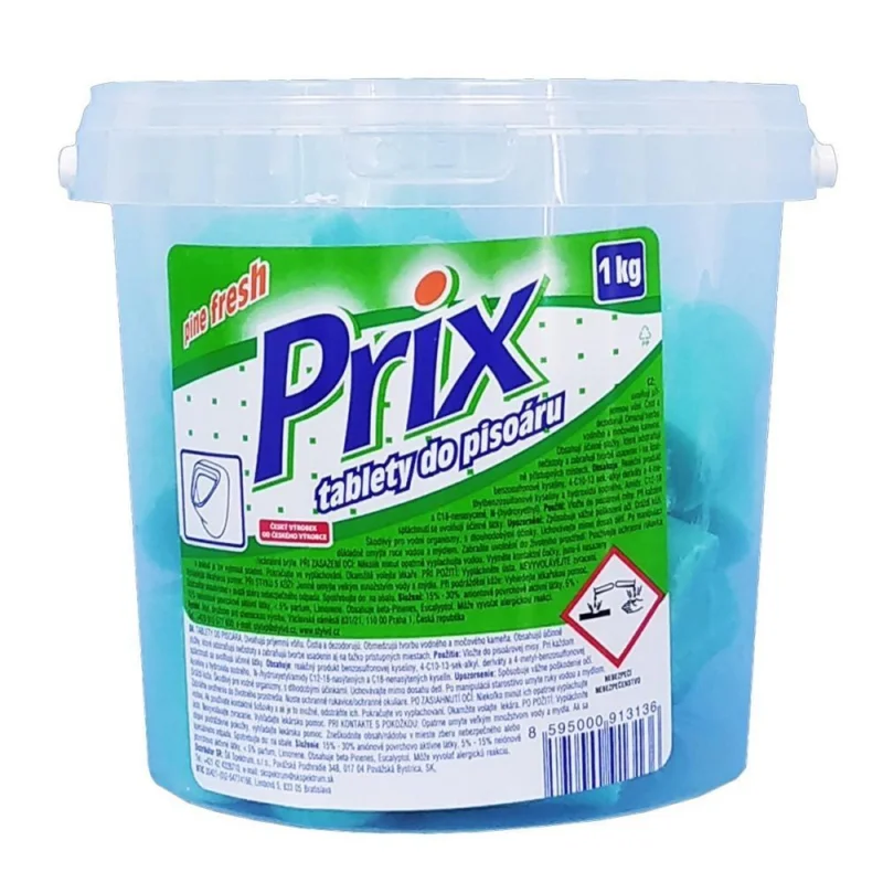 Tablety do pisoáru Prix 1 kg / 40 ks Pine Ověřený