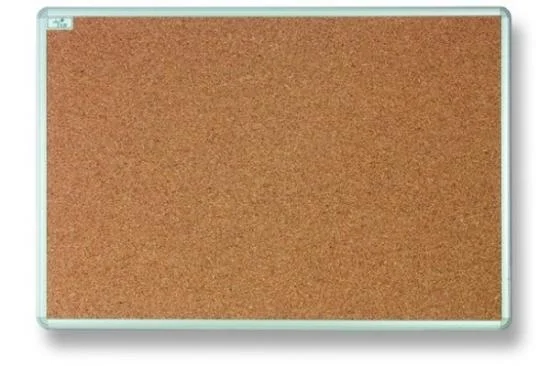 Časově Omezené Tabule korková s hliníkovým rámem 100 x 100 cm