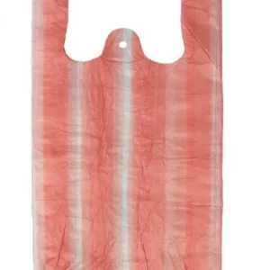 Vysoce Kvalitní Taška mikrotenová pruh 4 kg - košilka / 100 ks