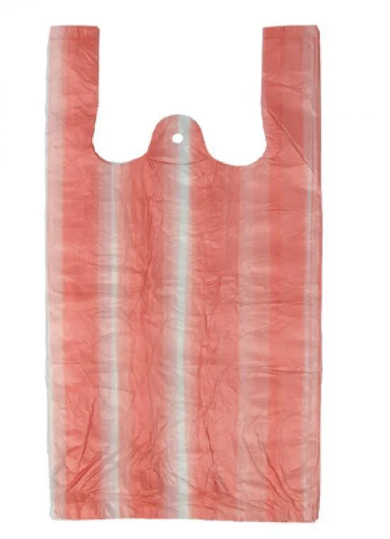 Vysoce Kvalitní Taška mikrotenová pruh 4 kg - košilka / 100 ks