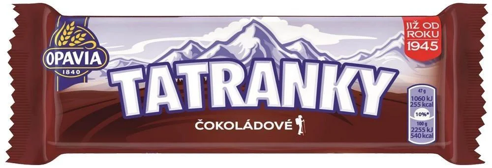 Tatranky Opavia čokoládové Akce