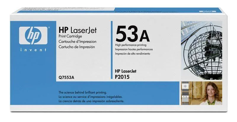 Oblíbený Toner HP LJ P2015, black, Q7553A orig.