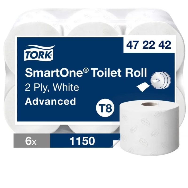 Hit Sezóny Tork papír toaletní SmartOne 1150 útržků, 2-vrstvý / 207m, 1 ks