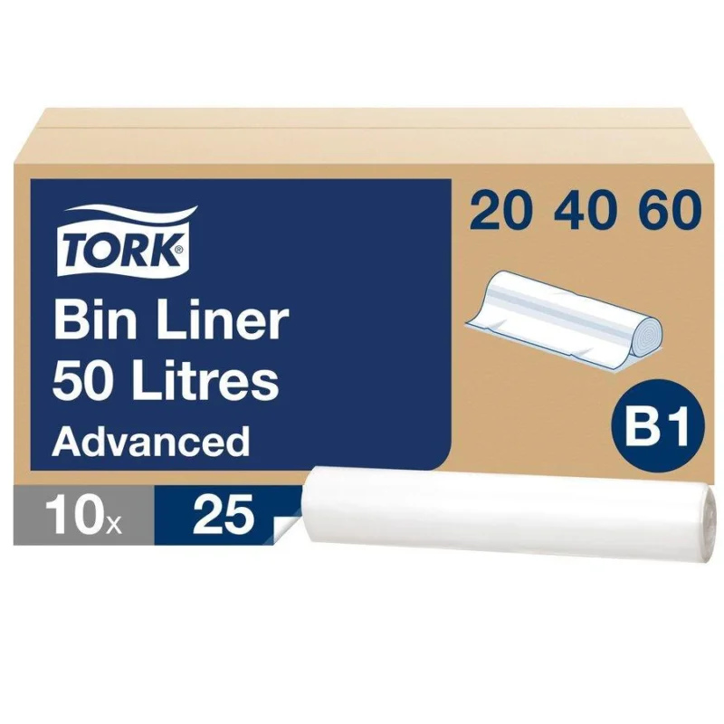 Tork pytel na odpadky 50L PE 1 role/25 ks Časově Omezené