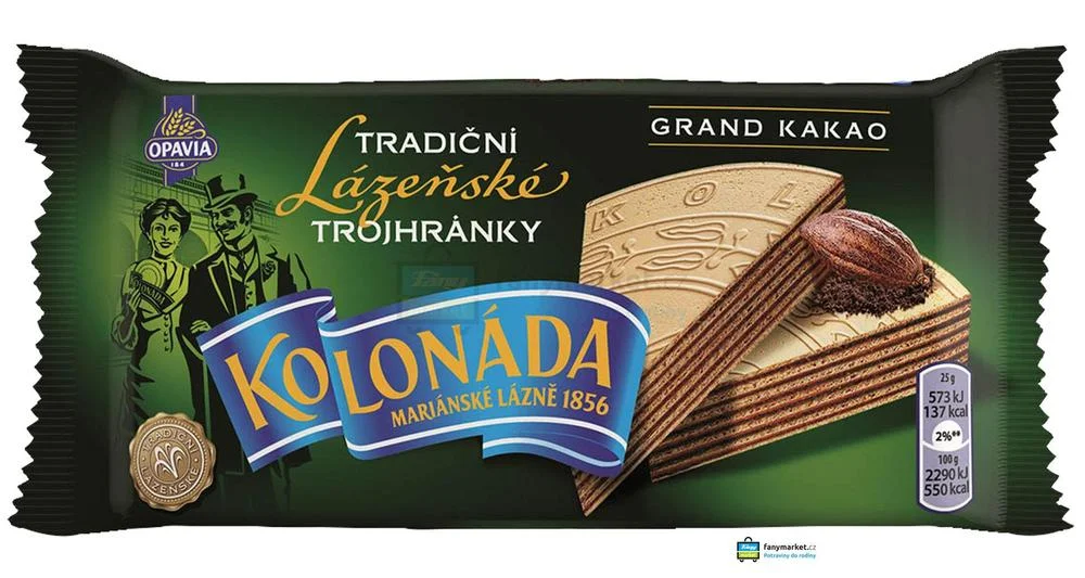 Super Cena Trojhránky lázeňské kakaové 50 g