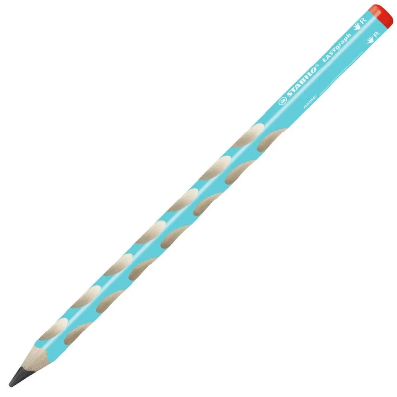 Tužka grafitová STABILO EASYgraph silná pro praváky modrá Vrácení Zdarma