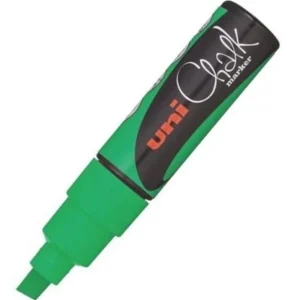 Značkový UNI popisovač křídový PWE-8K 8 mm, fluo-zelený