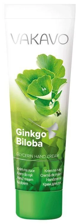 Časově Omezené Vakavo krém na ruce 100 ml ginko biloba s glycerinem