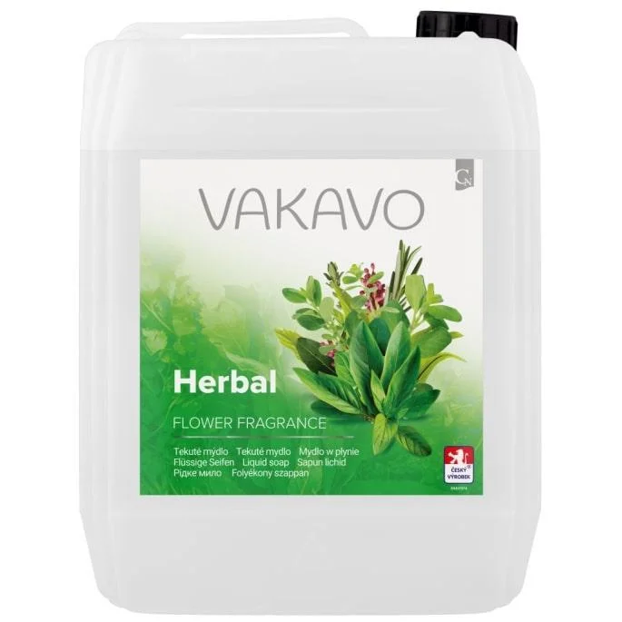 Sezónní Sleva Vakavo mýdlo tekuté Herbal 5 l