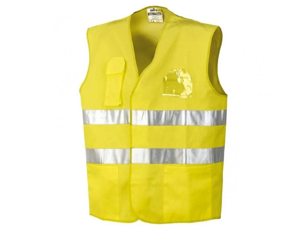 Nejlepší Volba Vesta s kapsama, reflexní, žlutá vel. XL/2XL