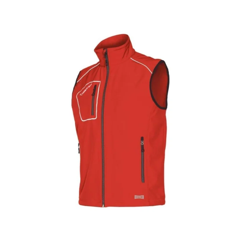 Vesta SNAPPY, softshellová, červená vel. 3XL Výprodej