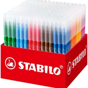 Vláknový fix STABILO power balení - 20 různých barev Top Prodej