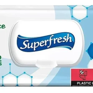 Vlhčené ubrousky Superfresh antibakteriální, 72 ks Speciální Cena