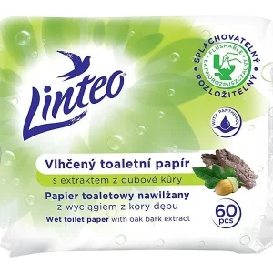 Vlhčený toaletní papír Linteo /dubová kůra 60 ks Nejlepší Volba