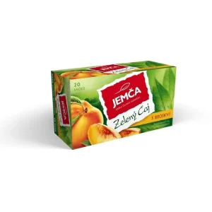 Akční Nabídka Zelený čaj Jemča broskev / 20 sáčků