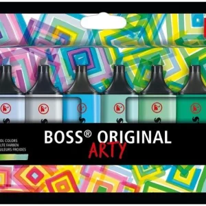 Nízká Cena Zvýrazňovač STABILO BOSS ORIGINAL ARTY studené barvy sada 10 barev