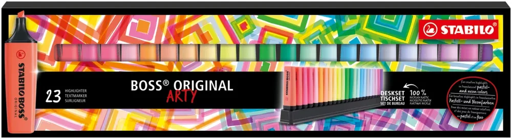 Must-Have Zvýrazňovač STABILO BOSS ORIGINAL sada 23 barev