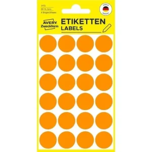 Zweckform etikety průměr 18mm/96ks, oranžové Dokud Zásoby Vydrží