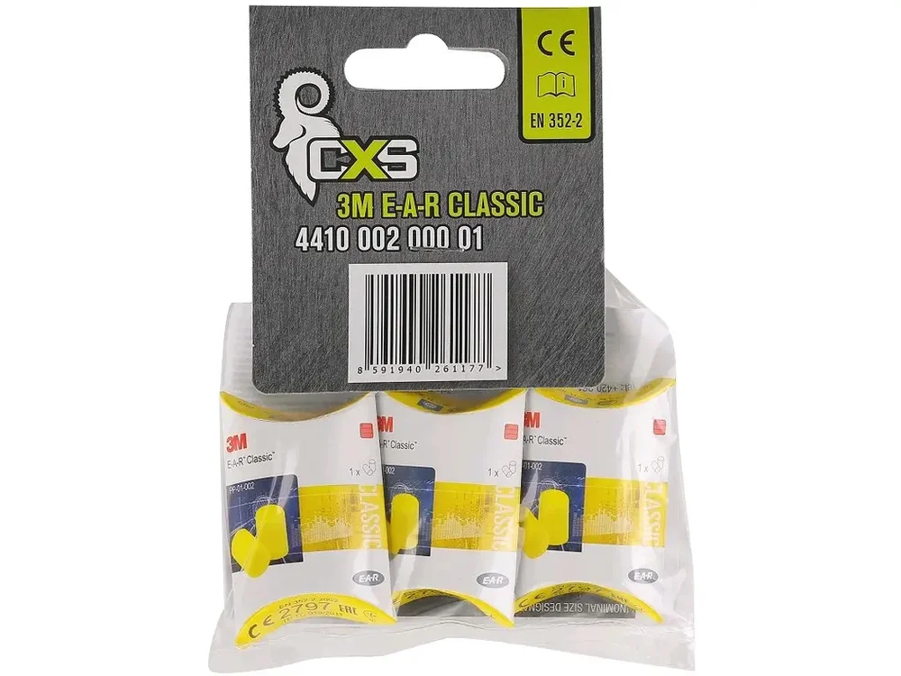 3M zátkové chrániče sluchu , EAR Classic, 31dB / 1 pár jednorázové Nízká Cena