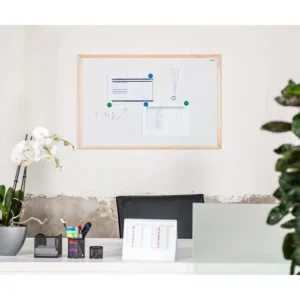 Přímo Od Výrobce Magnetická tabule AVELI 40x60 cm, dřevěný rám